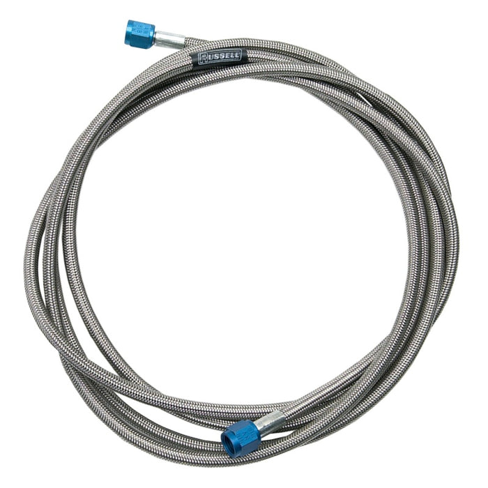 Russell Performance -4 AN to -3 AN 15in Pre-Made Nitrous and Fuel Line