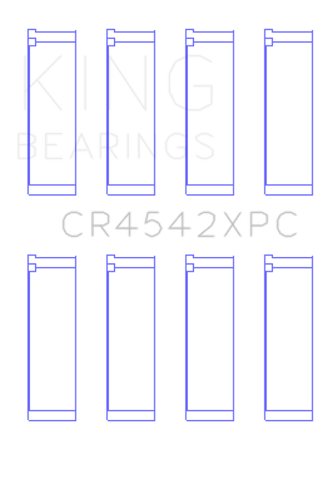 King Engine Bearings Honda K-Series pMaxKote Performance Rod Bearing Set - Size STD