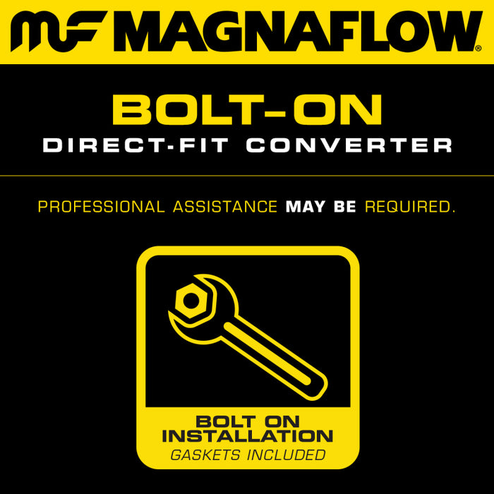 MagnaFlow 2001-2003 Audi S8 4.2L Direct-Fit Catalytic Converter 55.25in Length