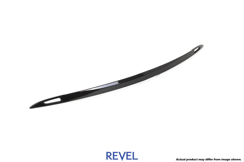 Revel GT Dry Carbon Rear Tail Garnish Cover Tesla Model S - 1 Piece