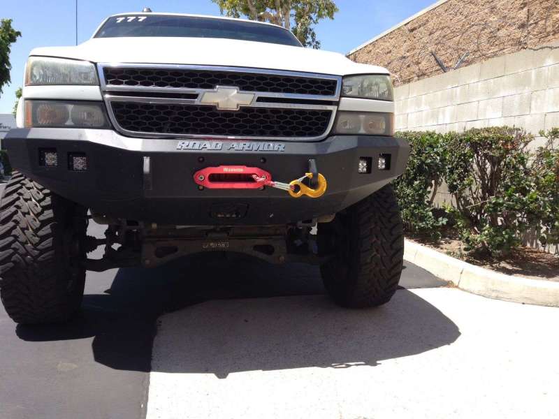 Road Armor 03-07 Chevy 2500 Stealth Front Winch Bumper - Tex Blk