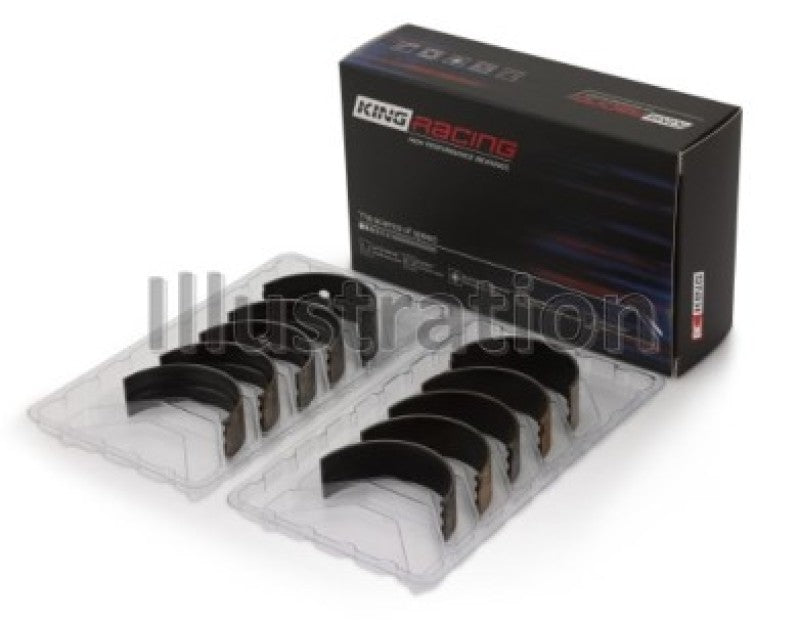 King Engine Bearings Toyota 4AGE/4AGZE 16V 1.6L (Size 0.25 Oversized) Performance Main Bearing Set