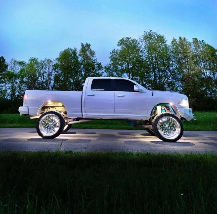 Oracle LED Illuminated Wheel Rings - Double LED - White