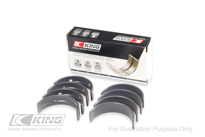 King Engine Bearings Ford Ecoboost 2.7L V6 (Size 0.05) Main Bearing Set