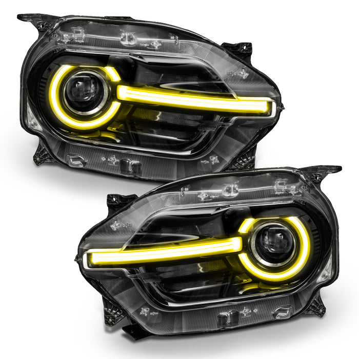 Oracle 2021 Ford Bronco Sport RGB+W Headlight DRL + Halo  - ColorSHIFT w/ RF Controller