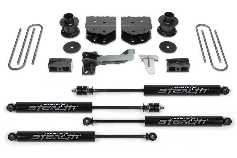 Fabtech 05-07 Ford F250/350 4WD 4in Budget Sys w/Stealth