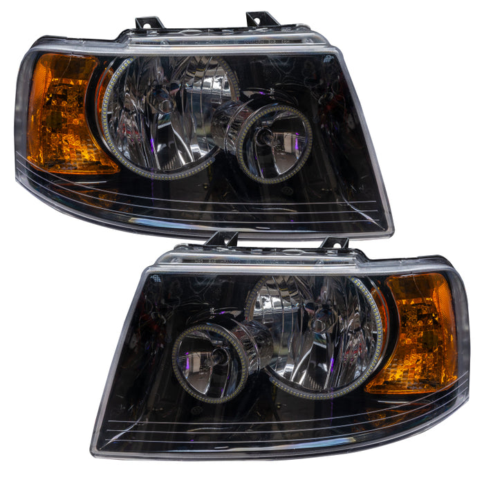 Oracle 03-06 Ford Expedition SMD HL - Black - ColorSHIFT w/o Controller