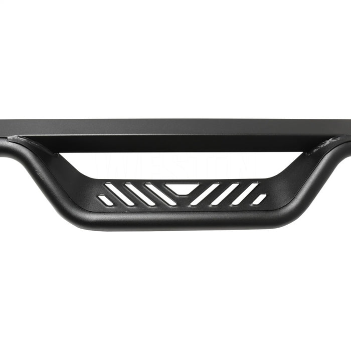 Westin 15-22 Ford F-150 SuperCrew / 17-22 F-250/350 Crew Cab Outlaw Nerf Step Bars - Textured Black