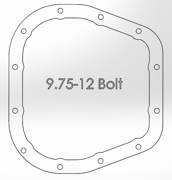 aFe Power Rear Differential Cover (Machined) 12 Bolt 9.75in 11-13 Ford F-150 EcoBoost V6 3.5L (TT)