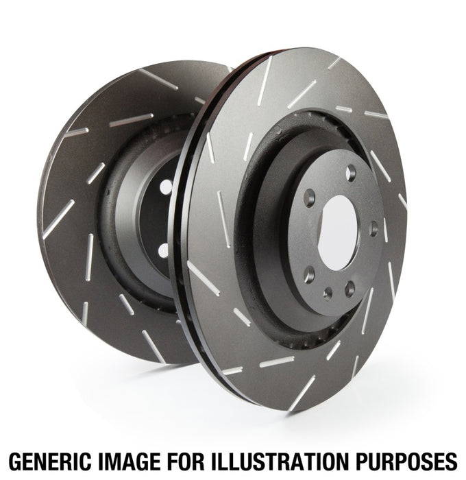 EBC 06-12 Mitsubishi Eclipse 2WD 2.4 USR Slotted Front Rotors