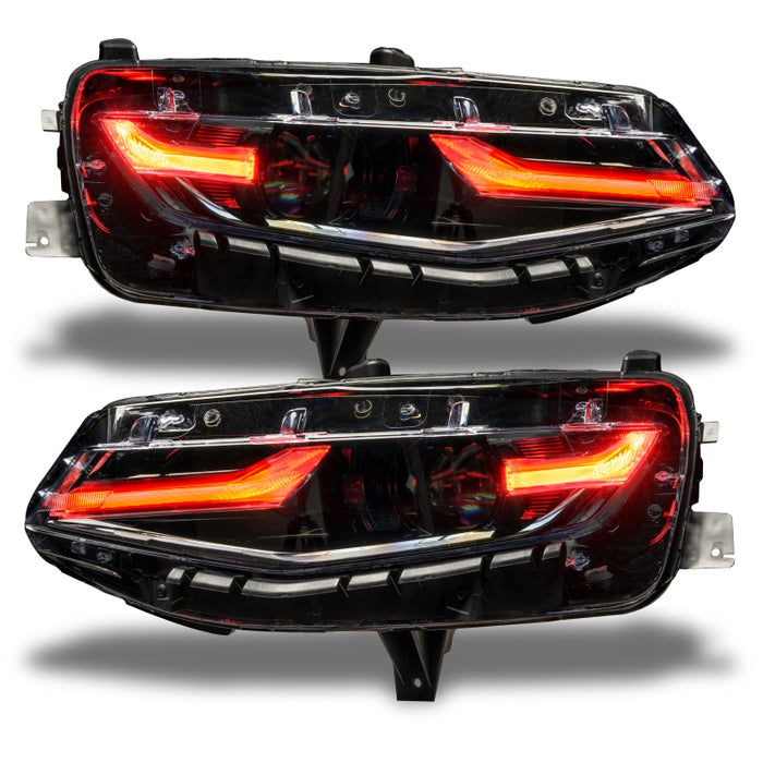 Oracle 19-21 Chevy Camaro LS/LT RGB+A Headlight DRL  Kit - ColorSHIFT w/ BC1 Controller