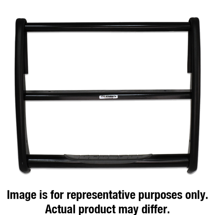 Go Rhino 00-06 Chevrolet Suburban 1500 3000 Series StepGuard - Black (Center Grille Guard Only)