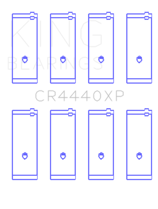 King Engine Bearings Ford Cortina 2000 XL - European (Size STD) Performance Rod Bearing Set