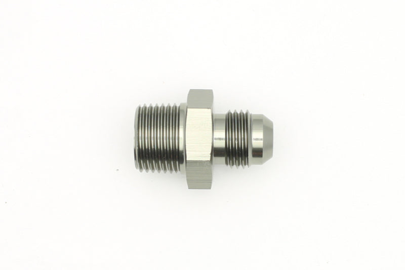 DeatschWerks 6AN Male Flare To 3/8in. Male NPT Adapter