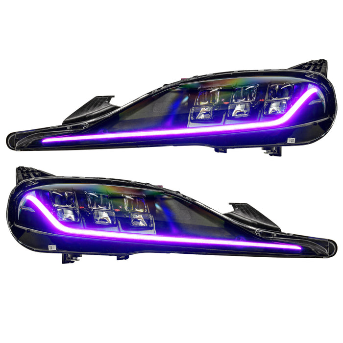 Oracle 20-21 Toyota Supra GR RGB+A Headlight DRL  Kit - ColorSHIFT w/ Simple Controller