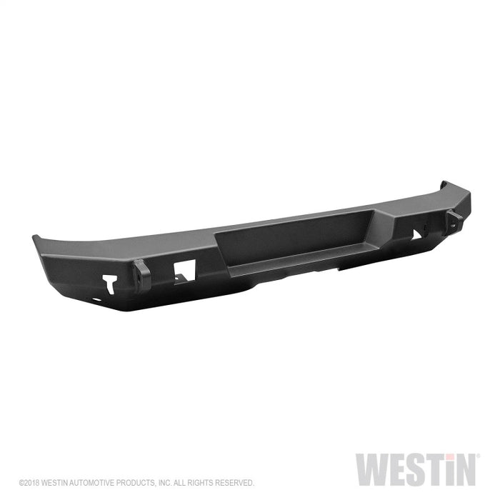 Westin 18-19 Jeep Wrangler JL WJ2 Rear Bumper - Textured Black