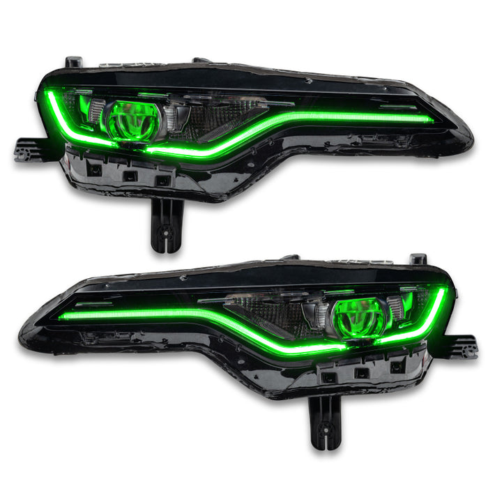 Oracle 19-21 Chevy Camaro SS/RS RGBW+A Headlight DRL Kit - ColorSHIFT w/ BC1 Controller