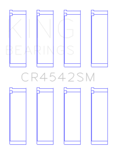 King Honda K-Series (Except A3) 16v 2.0L/2.3L/2.4L Connecting Rod Bearing Set (Set of 4)