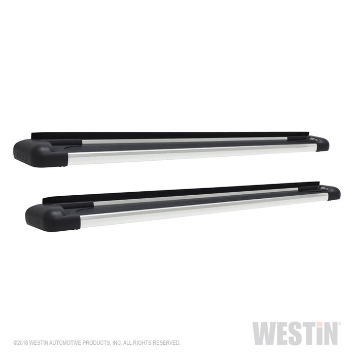 Westin SG6 Polished Aluminum Running Boards 85.5 in - Polished