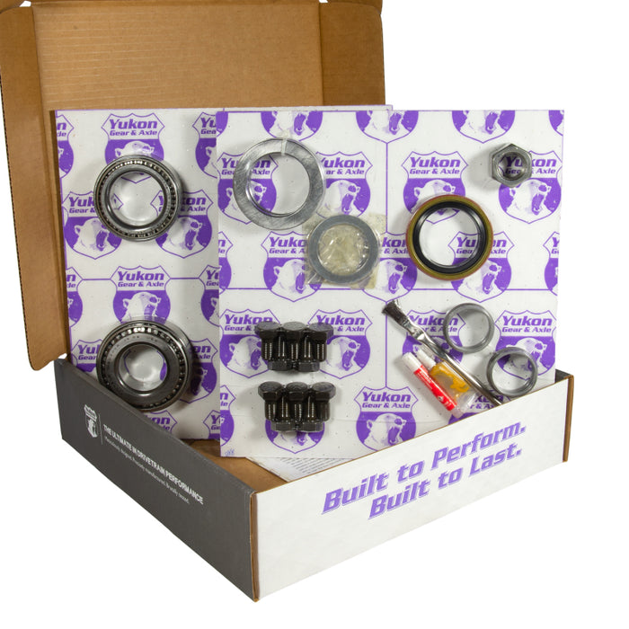 Yukon 8.5in GM 4.11 Rear Ring & Pinion Install Kit 30 Spline Positraction Axle Bearings and Seals