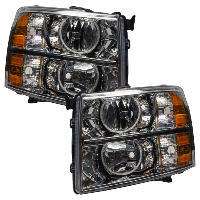 Oracle 07-13 Chevrolet Silverado SMD HL - Round Style - ColorSHIFT w/ 2.0 Controller
