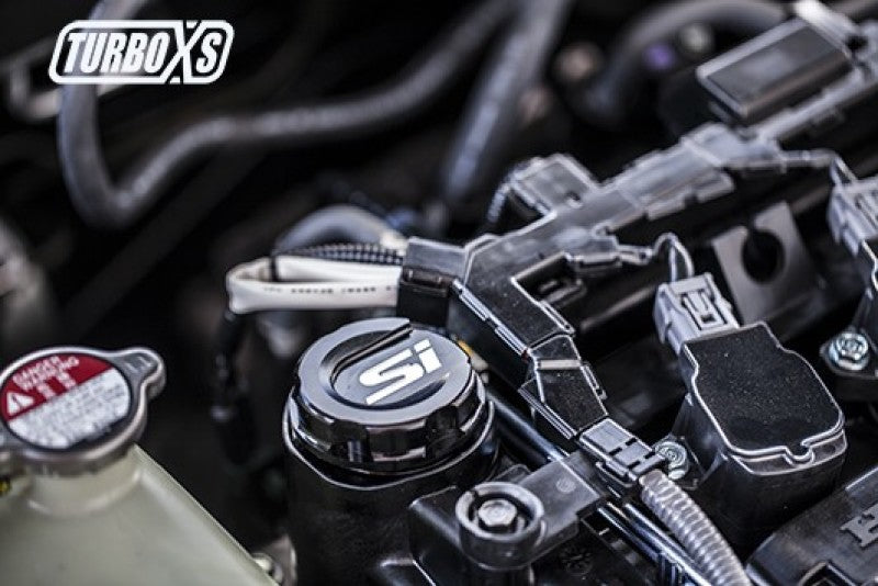 Turbo XS 2016+ Honda Civic Black Oil Cap