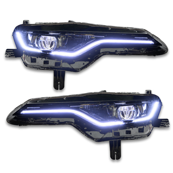 Oracle 19-21 Chevy Camaro SS/RS RGBW+A Headlight DRL Upgrade Kit - ColorSHIFT 2