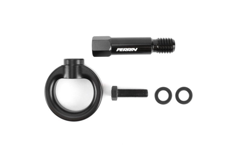 PERRIN 20-25 Toyota Supra Tow Hook Kit (Rear) - Black