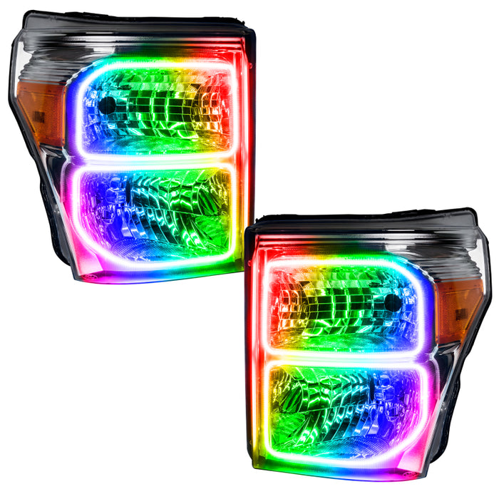 Oracle 11-16 Ford F250/350 LED HL - ColorSHIFT