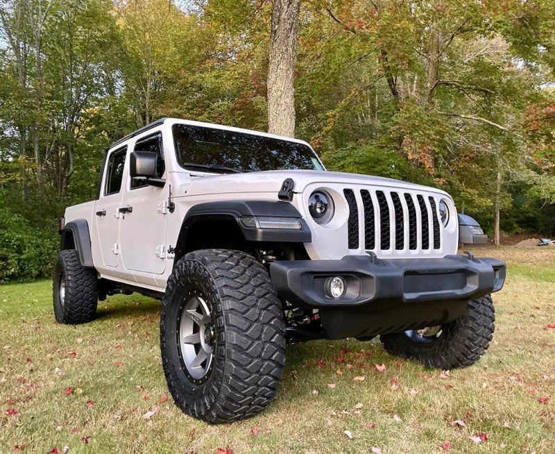Oracle Oculus Bi-LED Projector Headlights for Jeep JL/Gladiator JT - Matte Blk - 5500K