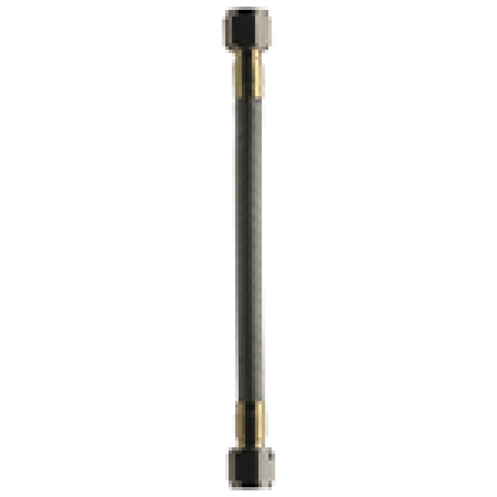 Fragola -8AN Hose Assembly Straight x Straight Steel Nut 12in