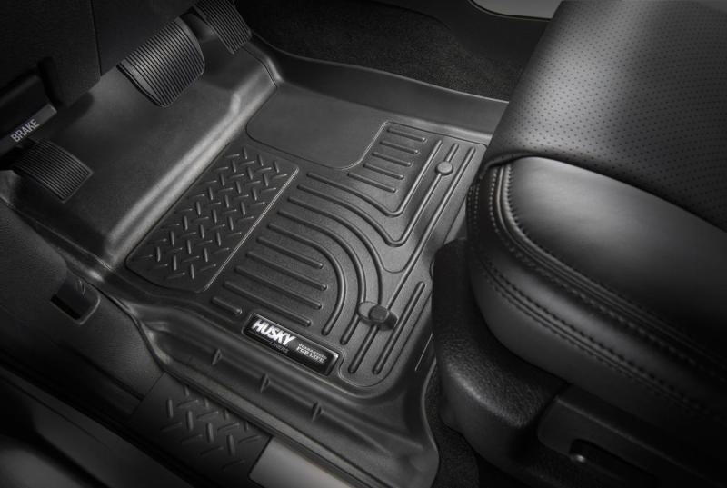 Husky Liners 19-24 Jeep Wrangler JL 2dr. Weatherbeater 2nd Seat Black Floor Liner