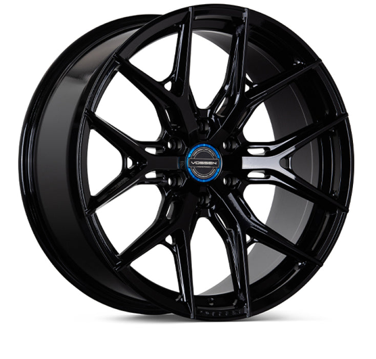 Vossen HF6-4 22x10 / 6x139.7 / ET-18 / Super Deep Face / 106.1 - Gloss Black Wheel