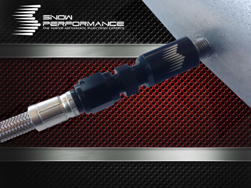 Snow Performance 10-15 Camaro Stg 2 Boost Cooler F/I Water Injection Kit (SS Braided Line & 4AN)
