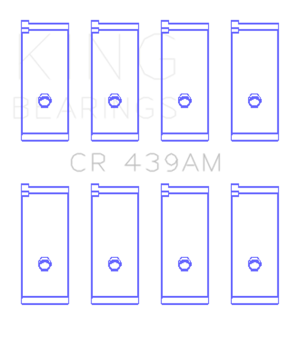 King Engine Bearings Honda A18A1/A20A1/B20A3/BS1/ES/ET1-2 Connecting Rod Bearing Set