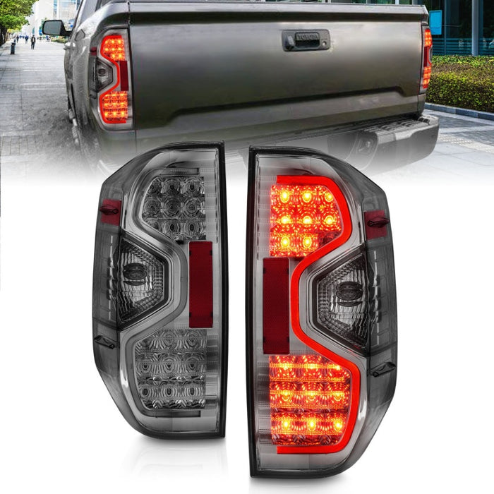 ANZO 2014-2015 Toyota Tundra LED Taillights Smoke