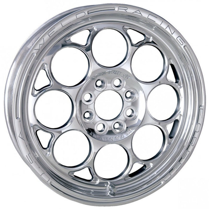 Weld Rodlite 15x10 / 5x4.5 & 4.75 BP / 4.5in. BS Polished Wheel - Non-Beadlock