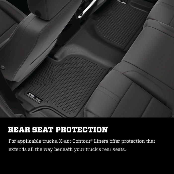 Husky Liners 20-21 Highlander All / 2021 Highlander XSE X-act Contour Series 3rd Seat Liners - Black