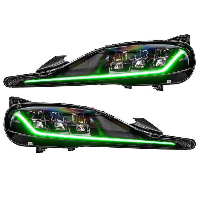 Oracle 20-21 Toyota Supra GR RGB+A Headlight DRL  Kit - ColorSHIFT w/ Simple Controller