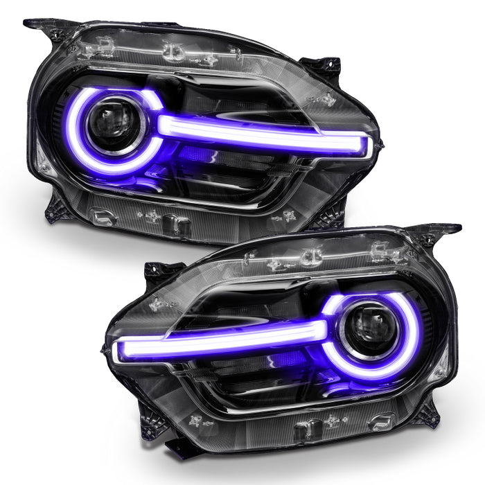 Oracle 2021 Ford Bronco Sport RGB+W Headlight DRL + Halo  - ColorSHIFT w/o Controller