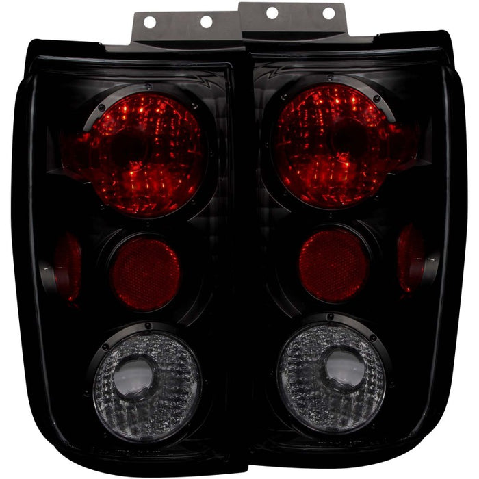 ANZO 1997-2002 Ford Expedition Taillights Smoke