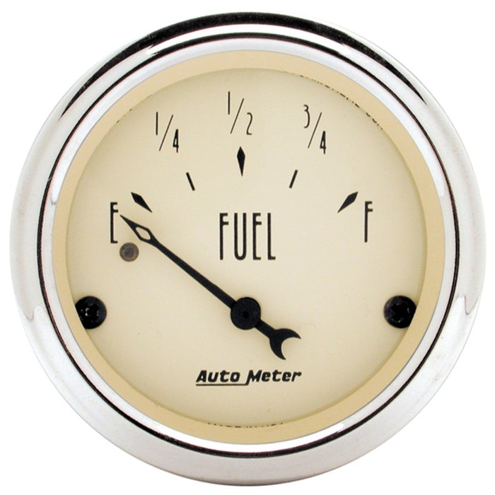 AutoMeter Gauge Kit 5 Pc. 3-1/8in. & 2-1/16in. Mech. Speedo. Wtmp & Oilp Antique Beige