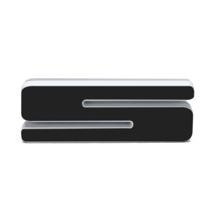 ORACLE Lighting Universal Illuminated LED Letter Badges - Matte Blk Surface Finish - S