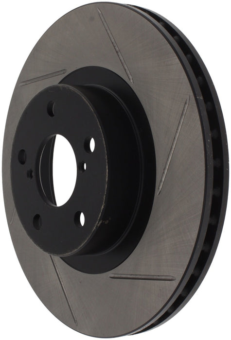 StopTech Power Slot 00-05 Legacy / 7/98-08 Impreza Front Left SportStop Slotted Rotor