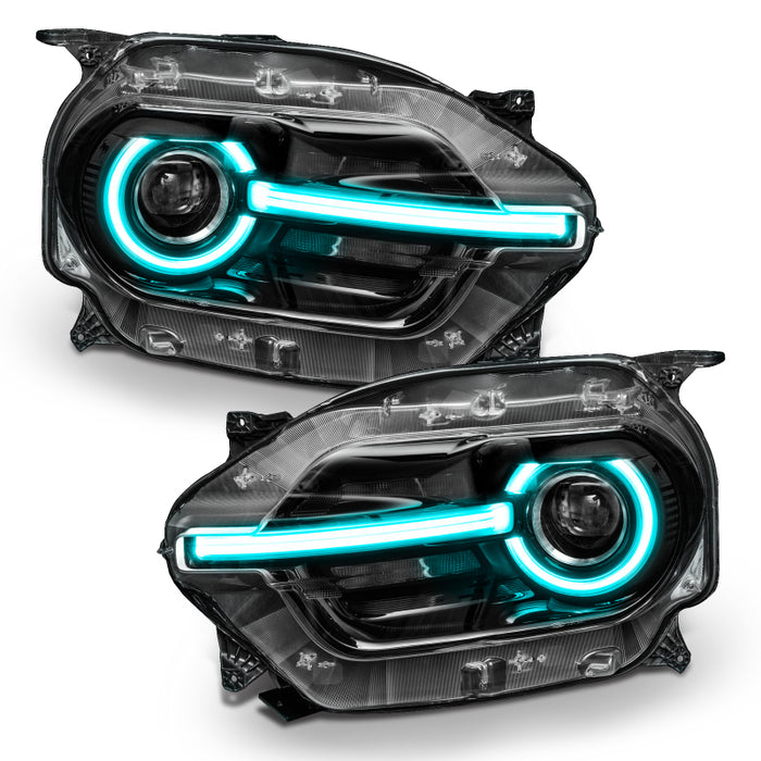 Oracle 2021 Ford Bronco Sport RGB+W Headlight DRL + Halo  - ColorSHIFT w/o Controller