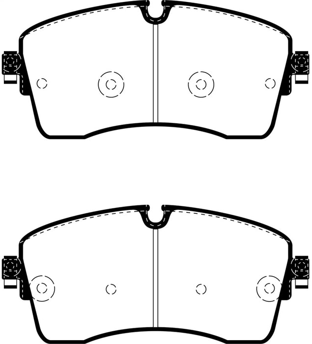 EBC 2018+ Jaguar E-Pace 2.0L Turbo (246) Yellowstuff Front Brake Pads
