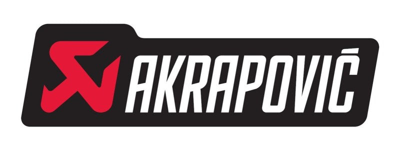 Akrapovic Logo Outdoor Sticker 40 x 11.5 cm