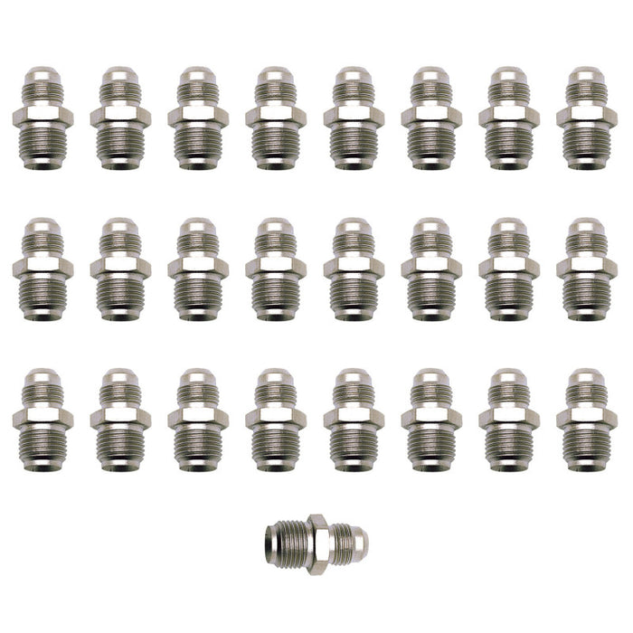 Russell Performance -6 AN (11/16in-18 Inverted Flare) Power Steering Adapter (25 pcs.)