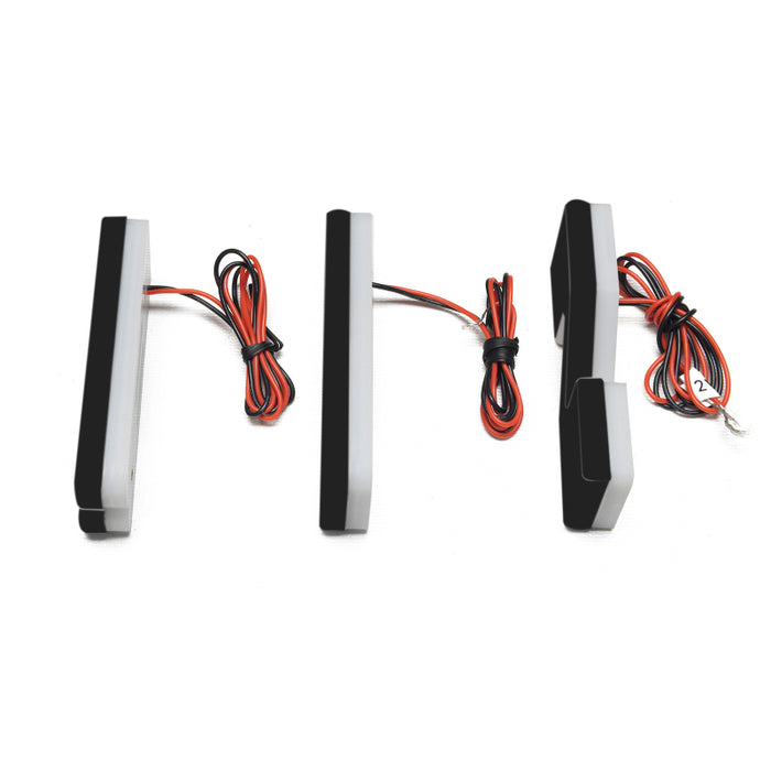 ORACLE Lighting Universal Illuminated LED Letter Badges - Matte Blk Surface Finish - D