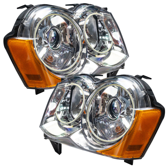 Oracle 08-10 Jeep Grand Cherokee SMD HL - HID - ColorSHIFT